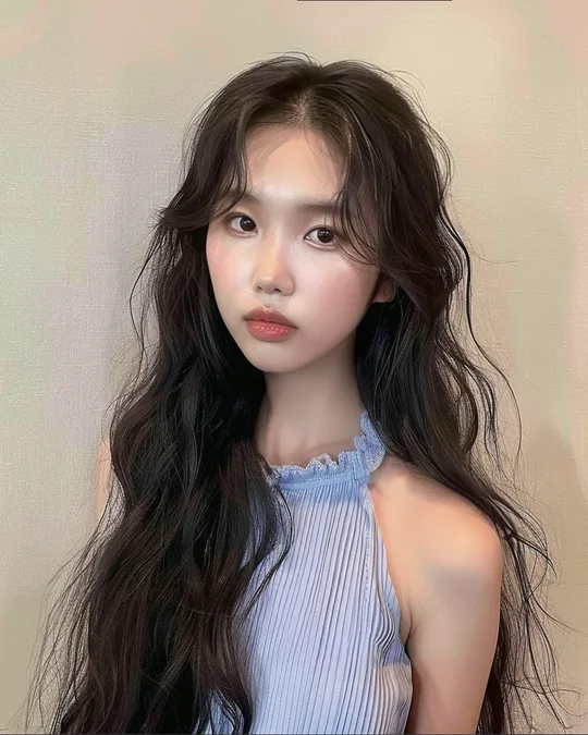 韩式发型 - 中鲍勃挑染，AVA发型沙龙首尔